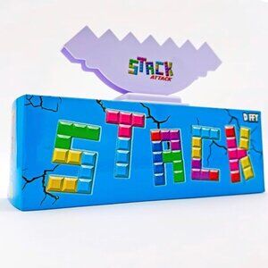 Stack Attack Colorful Block Balancing Family Game Social Media Sensation Ages 3+